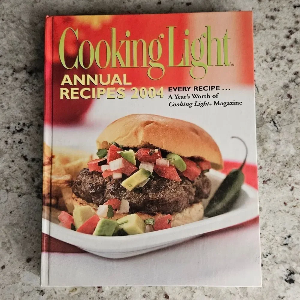 NWOT Cooking Light 2004 Hardback Cookbook